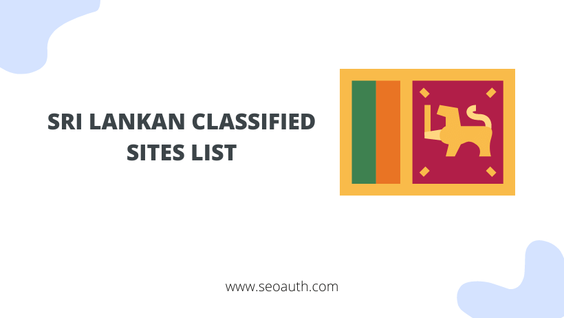 Sri Lankan Classified Sites List