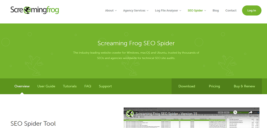 screamingfrog seo tools