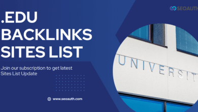 Top 50+ .EDU Backlinks Sites List