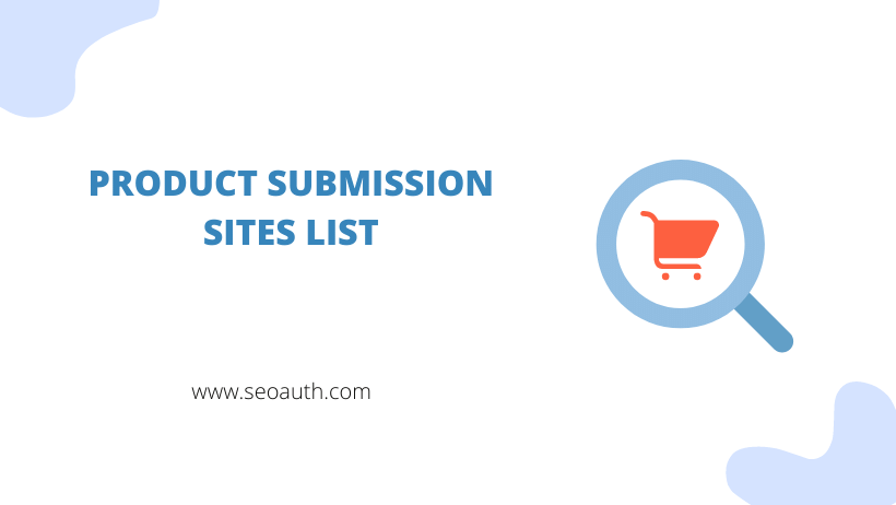 product submission sites list